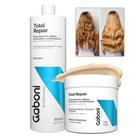 Tratamento Profissional de Reparação e Nutrição Intensa - Shampoo 950ml + Máscara 450g Total Repair Gaboni
