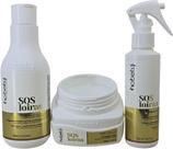 Tratamento SOS Loiras Sh 300ml Mas 300g Leav In 150ml Hobety