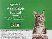 Tratamento tópico de pulgas e carrapatos para gatos Amazon Basics Tratamento tópico de pulgas e carrapatos para gatos Amazon Basics