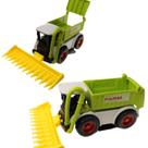Trator agrícola De Ferro,plástico 12cm Mod:colheitadeira 04 Trator agrícola De Ferro,plástico 12cm Mod:colheitadeira 04