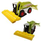 Trator agrícola de plástico 12cm Modelo:colheitadeira 01 Trator agrícola de plástico 12cm Modelo:colheitadeira 01