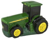 Trator Bank John Deere em poliresina verde 11,43 cm x 17,14 cm Trator Bank John Deere em poliresina verde 11,43 cm x 17,14 cm
