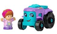 Trator Barbie Toy Fisher-Price Little People com boneco