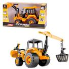 Trator Brinquedo Combo Agro Grande 42cm Super Articulada