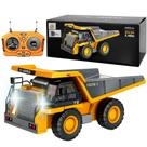 Trator Caçamba 4x4 Caminhão Basculante Realista de Controle