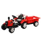 Trator com Caçamba Carro Elétrico 12v Bang Toys Truck Vermelho Trator com Caçamba Carro Elétrico 12v Bang Toys Truck Vermelho