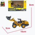 Trator com Retroescavadeira de Metal 1813 Huina com movimentos 1:60 Trator com Retroescavadeira de Metal 1813 Huina com movimentos 1:60