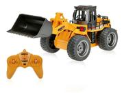 Trator Controle Remoto Carrinho Retro Carregadeira 6 Ch