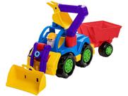 Trator de Brinquedo Rodadinhos Blocks Completo - Roda Livre Ta Te Ti com Acessórios Trator de Brinquedo Rodadinhos Blocks Completo - Roda Livre Ta Te Ti com Acessórios