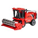 Trator de máquina de colheita de brinquedos grande vermelho com função de inércia