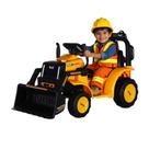 Trator Elétrico Amarelo Bateria Recarregável 6V