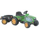 Trator Eletrico Infantil Biemme Country com Caçamba 6V Verde