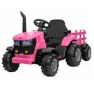 Trator Elétrico Infantil Rosa 12V Zippy Toys Trator Elétrico Infantil Rosa 12V Zippy Toys