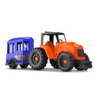 Trator Farm de Brinquedo + Trailer Horse - Orange Toys Trator Farm de Brinquedo + Trailer Horse - Orange Toys