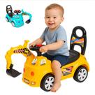 Trator infantil andador com garra e buzina - xcell Trator infantil andador com garra e buzina - xcell