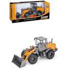 Trator Pá Carregadeira 721E Case Construção Brinquedo Realista Usual Brinquedos