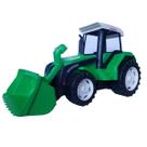 Trator Pá Carregadeira Brinquedo Menino Plástico Resistente Trator Pá Carregadeira Brinquedo Menino Plástico Resistente