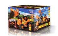 Trator truck laranja - magic toys 5001l