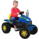 Tratorzinho de Pedal Infantil Bandeirante Country Azul 30kg