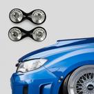 Trava / anilha de para-choque universal blue parts design esportivo e alta fixação