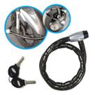 Trava Cadeado De Segurança Antifurto Bike E Portão 25x1500mm Trava Cadeado De Segurança Antifurto Bike E Portão 25x1500mm