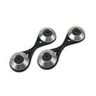 Trava De Para-choque Prata Decorativo Universal Nk-611310