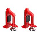 Trava De Porta Alarme de Seguranca 80 dBC Kit 2 Uni Portatil Anti Furto Roubo Bloqueador Viagem Pousada Hotel Casa