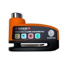 Trava Disco Com Alarme E Biometria Spencer Laranja Trava Disco Com Alarme E Biometria Spencer Laranja