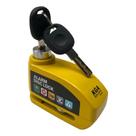 Trava Disco Moto Com Alarme Reforçado Universal Trava Disco Moto Com Alarme Reforçado Universal