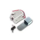 Trava eletromagnetica 220v cinza sem mod
