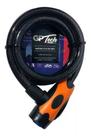 Trava Moto Cadeado Antifurto Gp Tech Cabo Aço 12x1.20m