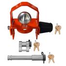 Trava para Engate de Reboque Kit com 3 Peças InfiniteRule Security com Chave Igual Trava para Engate de Reboque Kit com 3 Peças InfiniteRule Security com Chave Igual