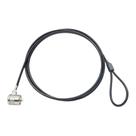 Trava para notebook c3tech cs-30 com chave 1,8 metros preto