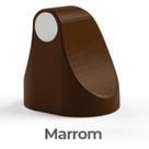 Trava Porta Magnético Comfort Door Marrom Escuro 00054