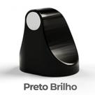 Trava Porta Magnético Comfort Door Preto Brilho 00053