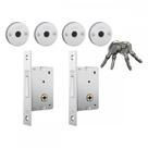 Trava Quadrupla Stam Inox 1001 Dupla - 10811 Trava Quadrupla Stam Inox 1001 Dupla - 10811