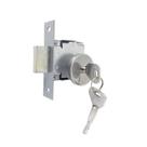 Trava seguranca tetra inox polido roseta redonda haga 9104b