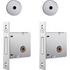 Trava Stam Quadr.1004 Cromado Inox Par
