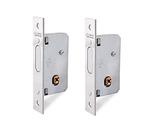 Trava Tetra Lockwell 22mm 2 Peça Roseta Platinum Mesma Chave