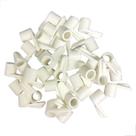 Trava Tramela Para Tela Mosqueteira Branco 50 Unidades Trava Tramela Para Tela Mosqueteira Branco 50 Unidades