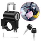 Trava Universal Para Capacete De Motocicleta, Antifurto, Montagem No Guidão, Acessórios Para