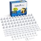 Travas Magnéticas para Armário HelloPony - 48 Travas + 10 Chaves Travas Magnéticas para Armário HelloPony - 48 Travas + 10 Chaves