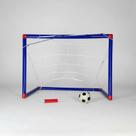 Trave de Futebol Brinquedo com Bola e Bomba de Ar Brinquedo