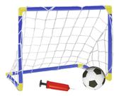 Trave Futebol Gol Kit Mini Golzinho Infantil Brinquedo Bola