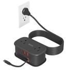 Travel Power Strip BEVA BV4U2S-C 2 tomadas 3 portas USB