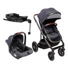 Travel System Massimo Trio Isofix Profundo Cinza - De 0 meses a 22 kg