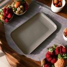 Travessa Bambu PP Lines Cinza 24cm 221235 Lyor