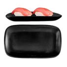 Travessa Bandeja Em Melamina Preto Retaurante Japones Sushi Travessa Bandeja Em Melamina Preto Retaurante Japones Sushi
