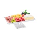 Travessa Cristal Retangular Decorativa Lys Com Pé 34x17x11cm Para Servir Doces Café Frios Travessa Cristal Retangular Decorativa Lys Com Pé 34x17x11cm Para Servir Doces Café Frios