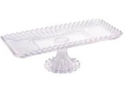 Travessa de Cristal Retangular 16,5x12x30cm Wolff Geneva